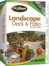 Landscape Deck and Patio Design software by Punch